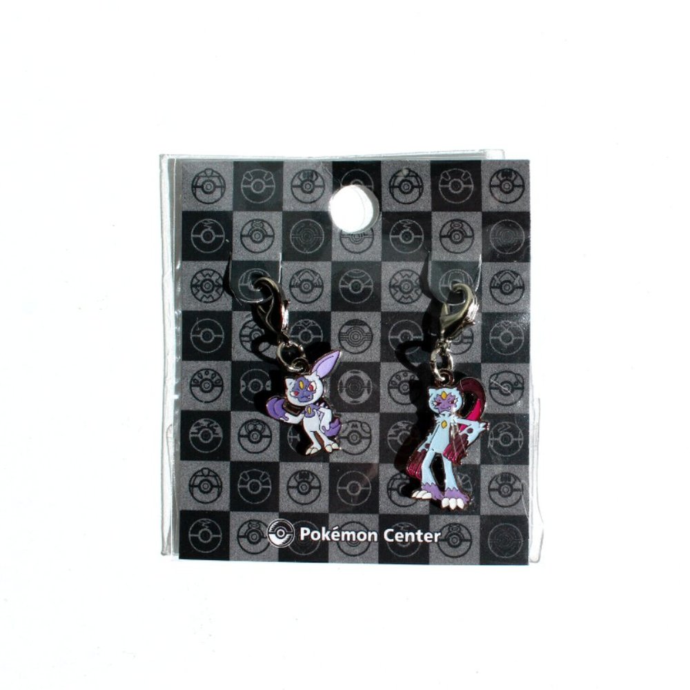 Pokemon Center Original Tokyo 2-Pc Metal Charm Sneasel #215 Sneasler #903